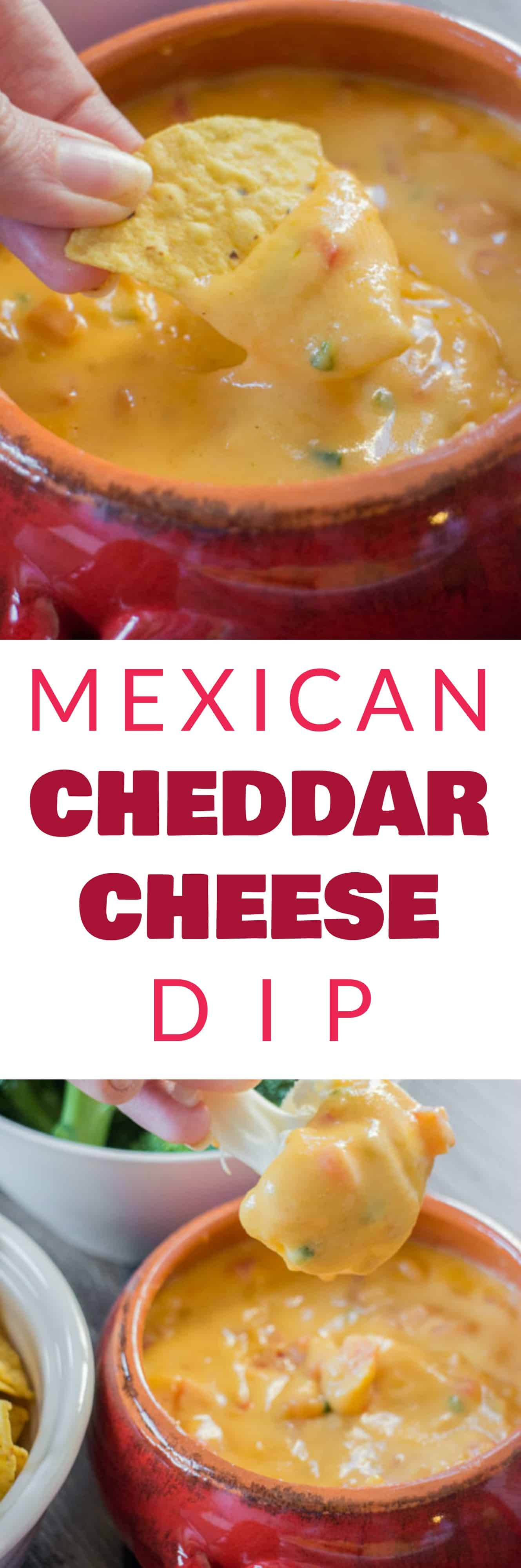 Mexican Cheddar Cheese Dip - Brooklyn Farm Girl