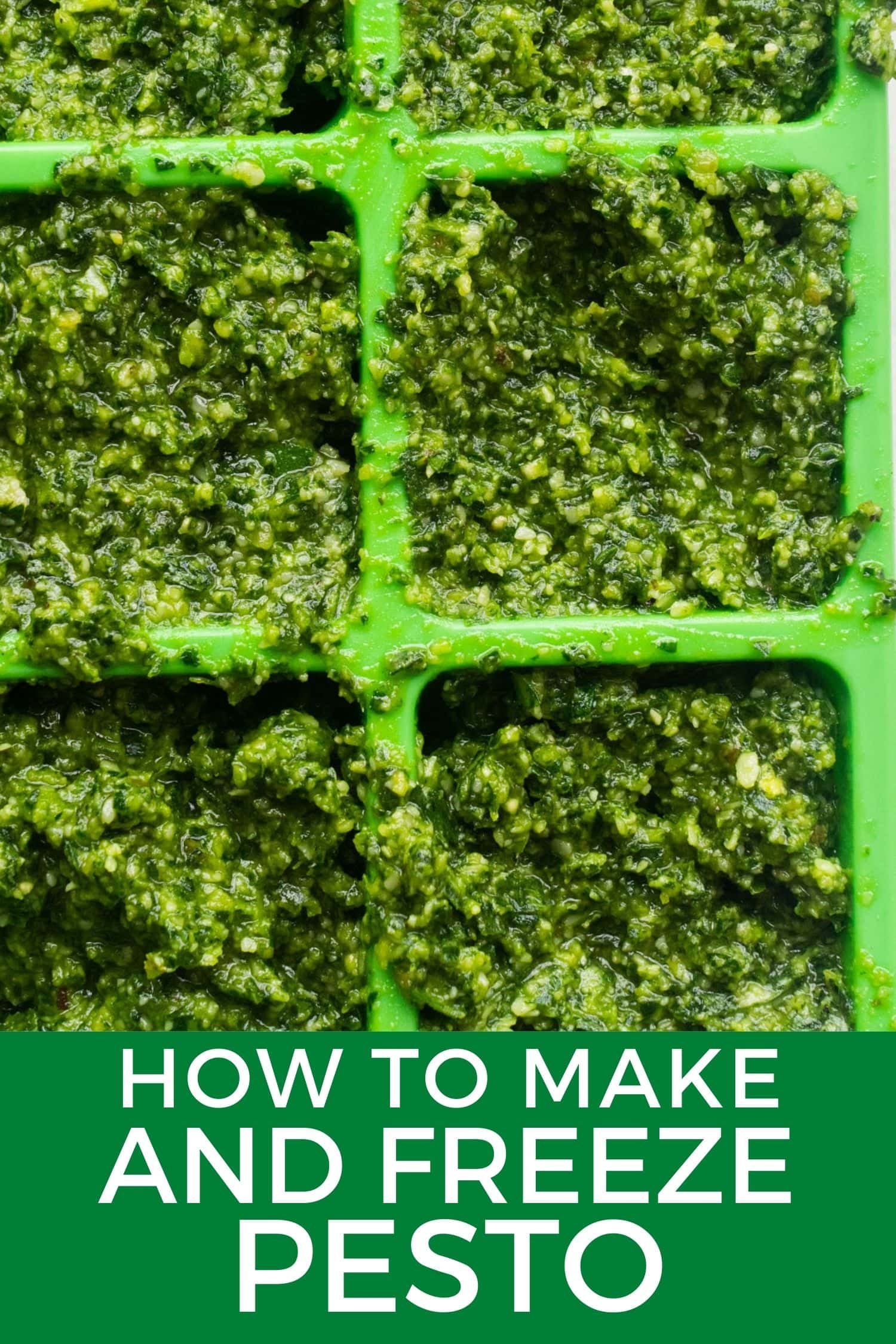 Frozen Pesto Cubes Brooklyn Farm Girl