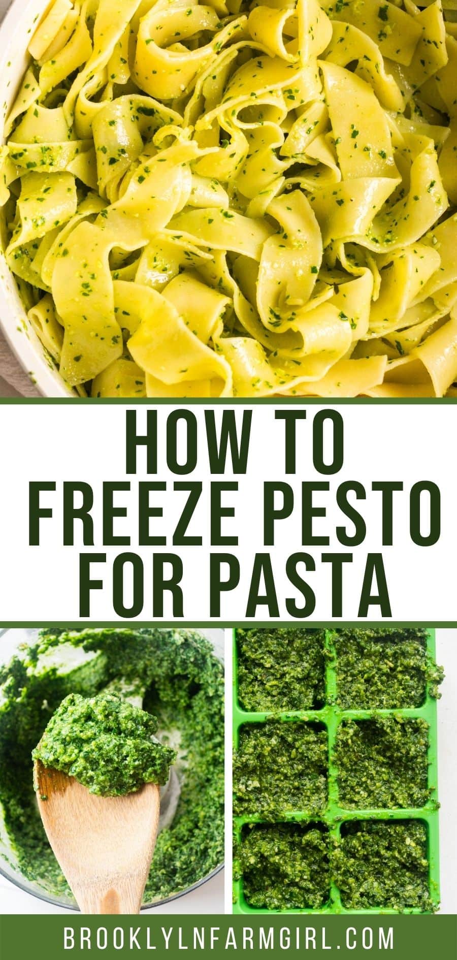 Frozen Pesto Cubes Brooklyn Farm Girl