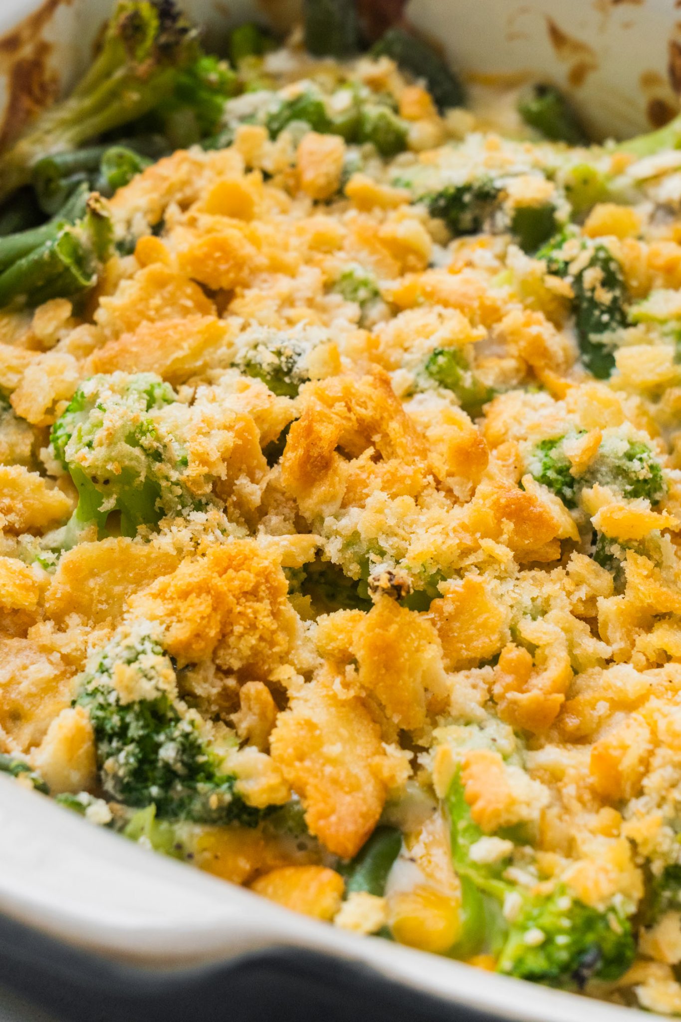 Green Bean Broccoli Casserole (With Frozen Vegetables) Brooklyn Farm Girl