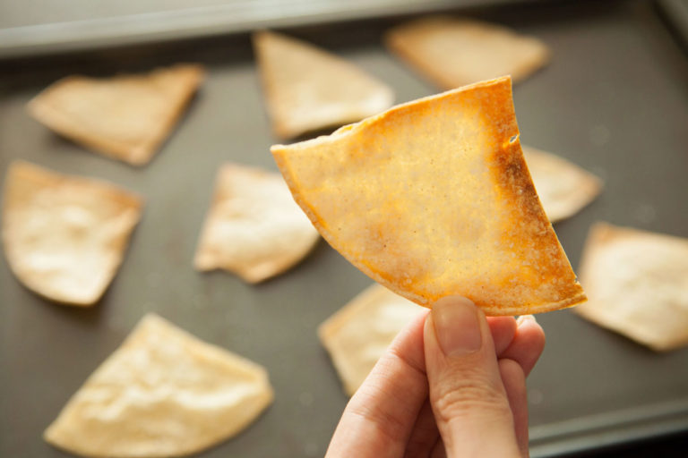 Homemade Corn Tortilla Chips Brooklyn Farm Girl