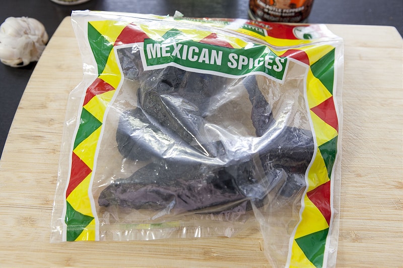 dried ancho peppers from grocery store
