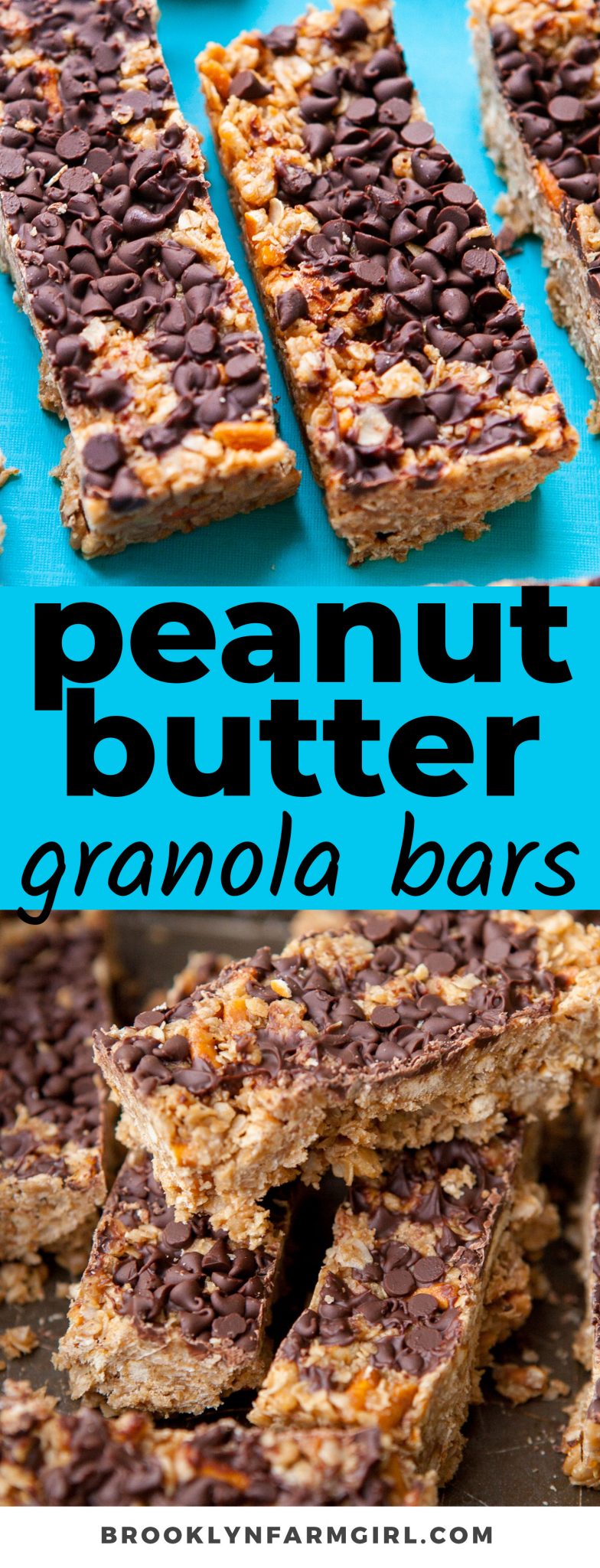 Peanut Butter Granola Bars - Brooklyn Farm Girl
