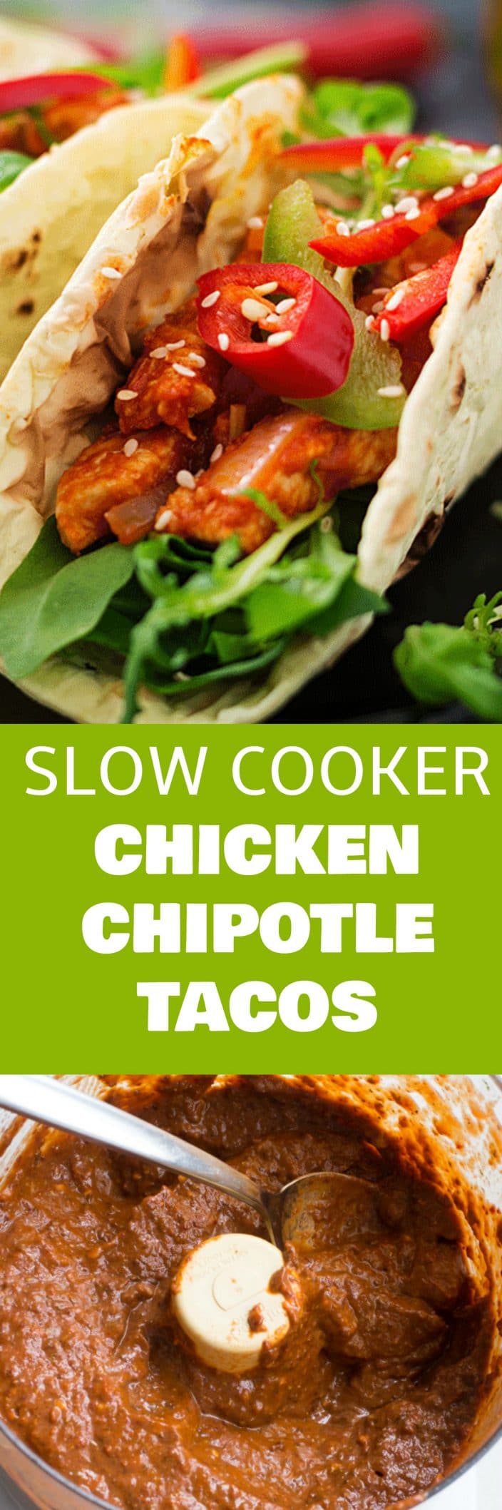 Slow Cooker Chicken Chipotle Tacos Brooklyn Farm Girl