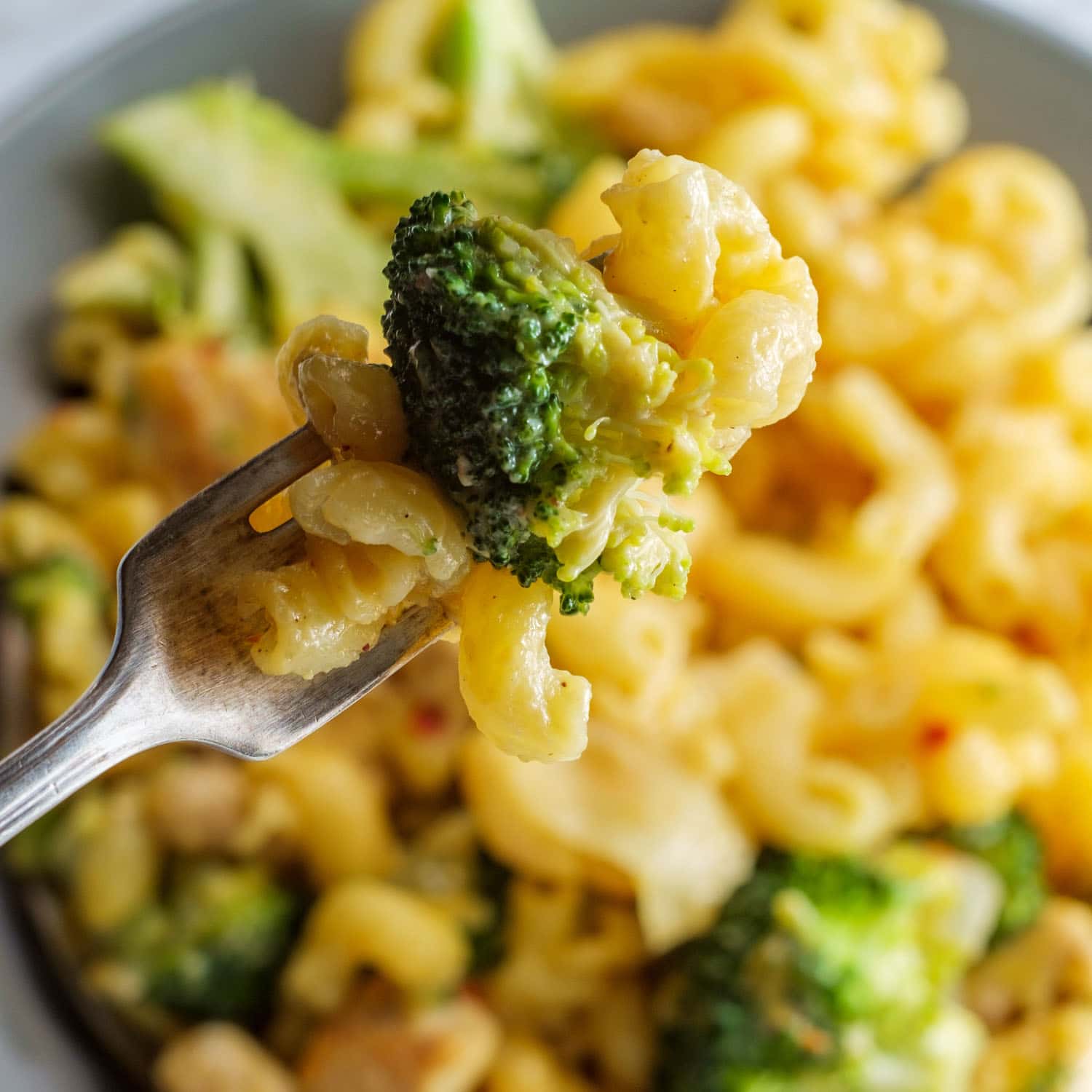 Baked Broccoli Mac and Cheese