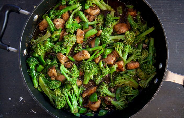 Chicken and Broccoli