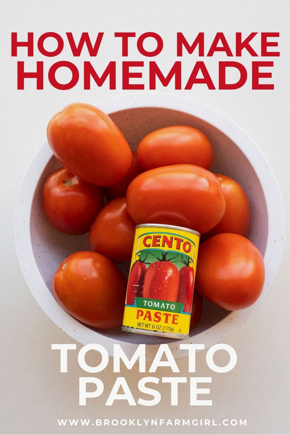 3Ingredient Tomato Paste with Fresh Tomatoes Brooklyn Farm Girl