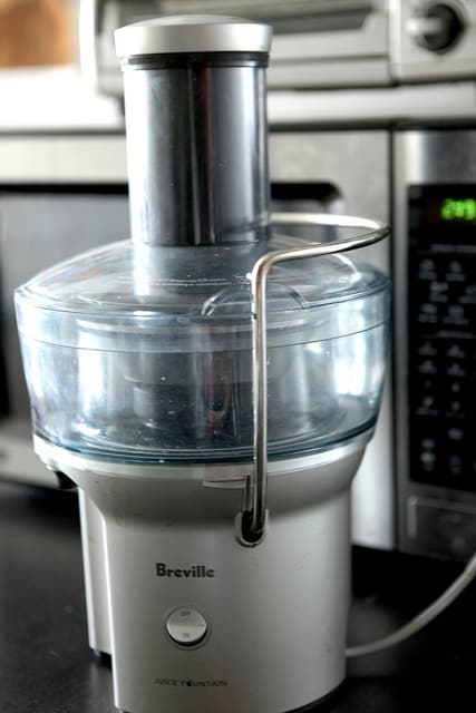 how to make apple juice with a breville juicer