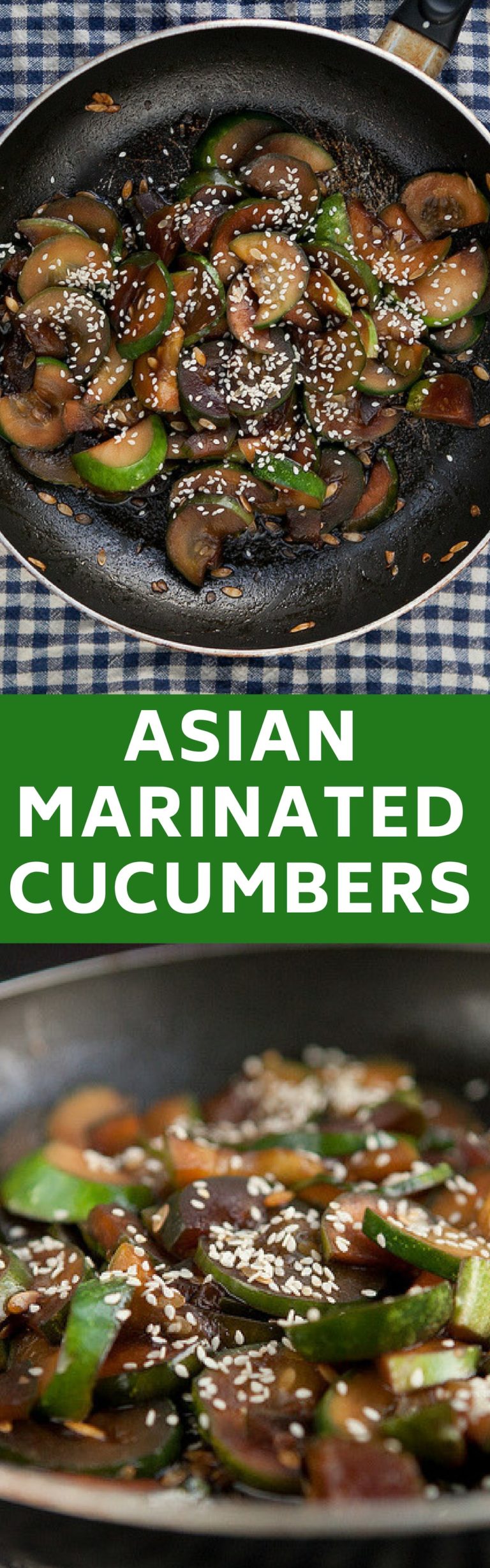 Asian Marinated Cucumbers Easy Healthy Recipe My Family Loves!