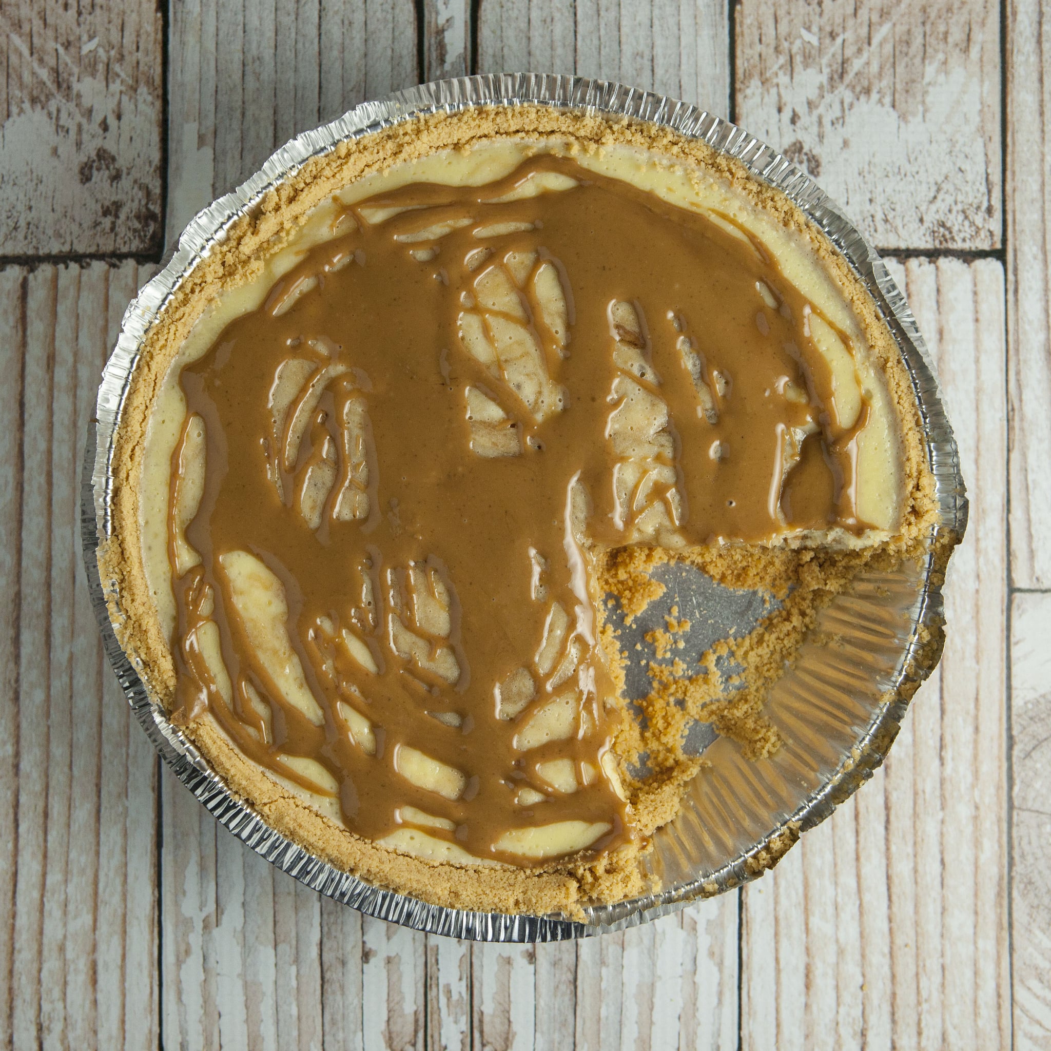 Easy to make Cookie Butter Cheesecake recipe that only requires 8 ounces of cream cheese!