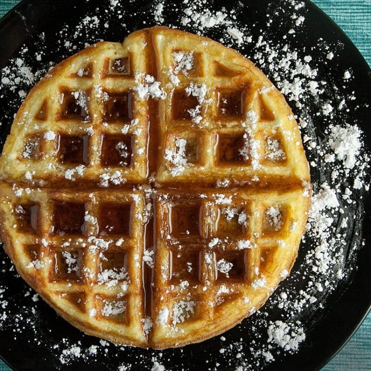 No Butter Fluffy Waffles Brooklyn Farm Girl
