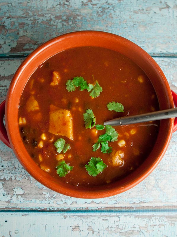 Easy Tamale Taco Soup - Brooklyn Farm Girl