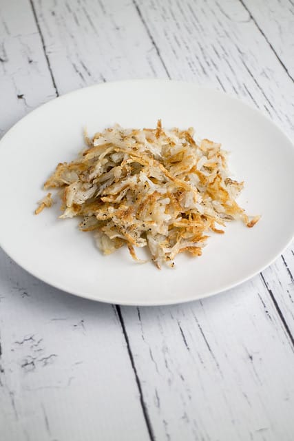 Easy to make delicious Crispy Hash Browns! Perfect for breakfast and dinner!