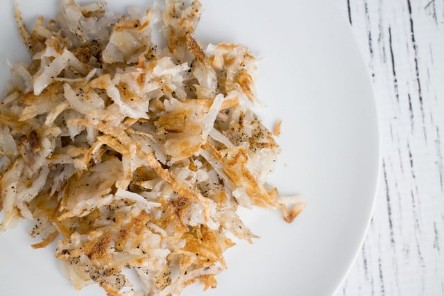 Easy to make delicious Crispy Hash Browns! Perfect for breakfast and dinner!