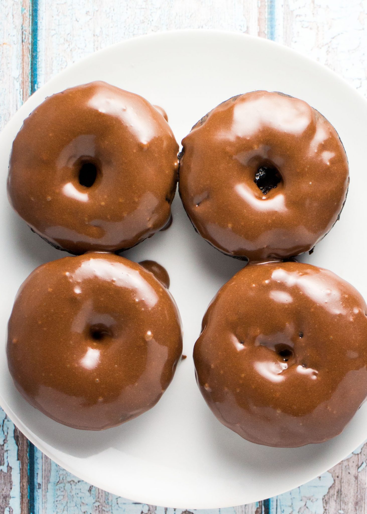 Mind Blowing Baked Vegan Chocolate Donuts with Chocolate Frosting