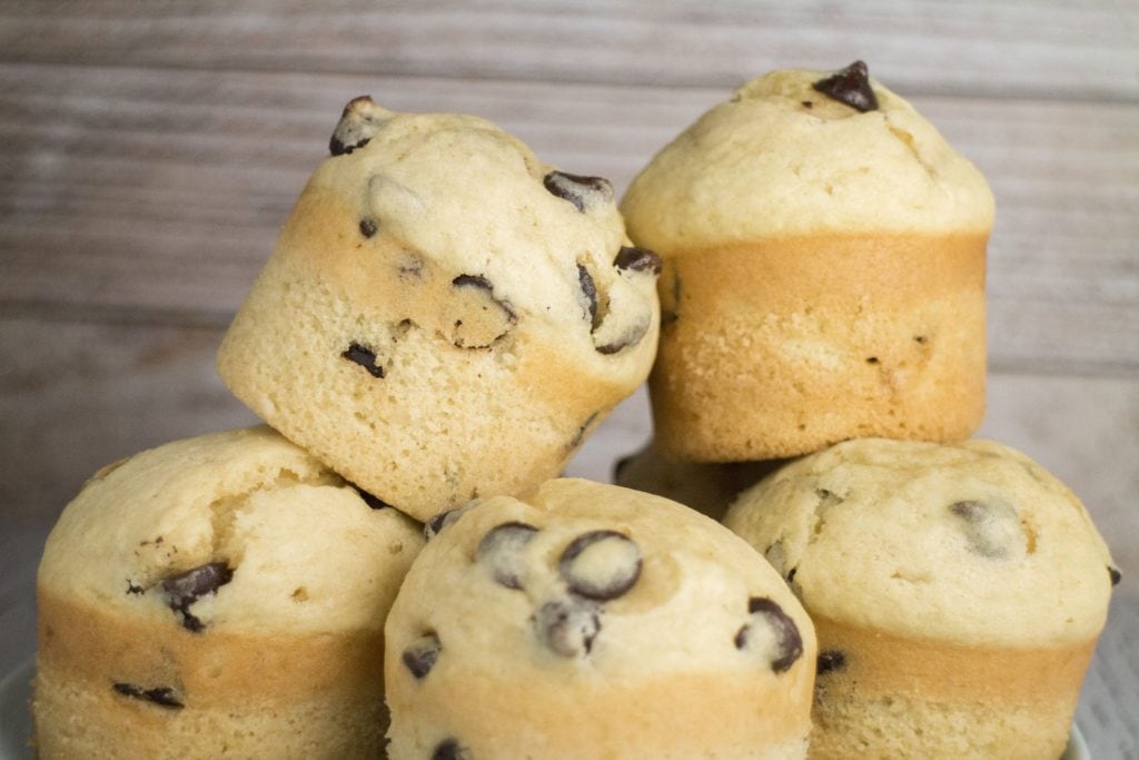 Chocolate Chip Muffins Fluffy and Easy to Make Recipe!