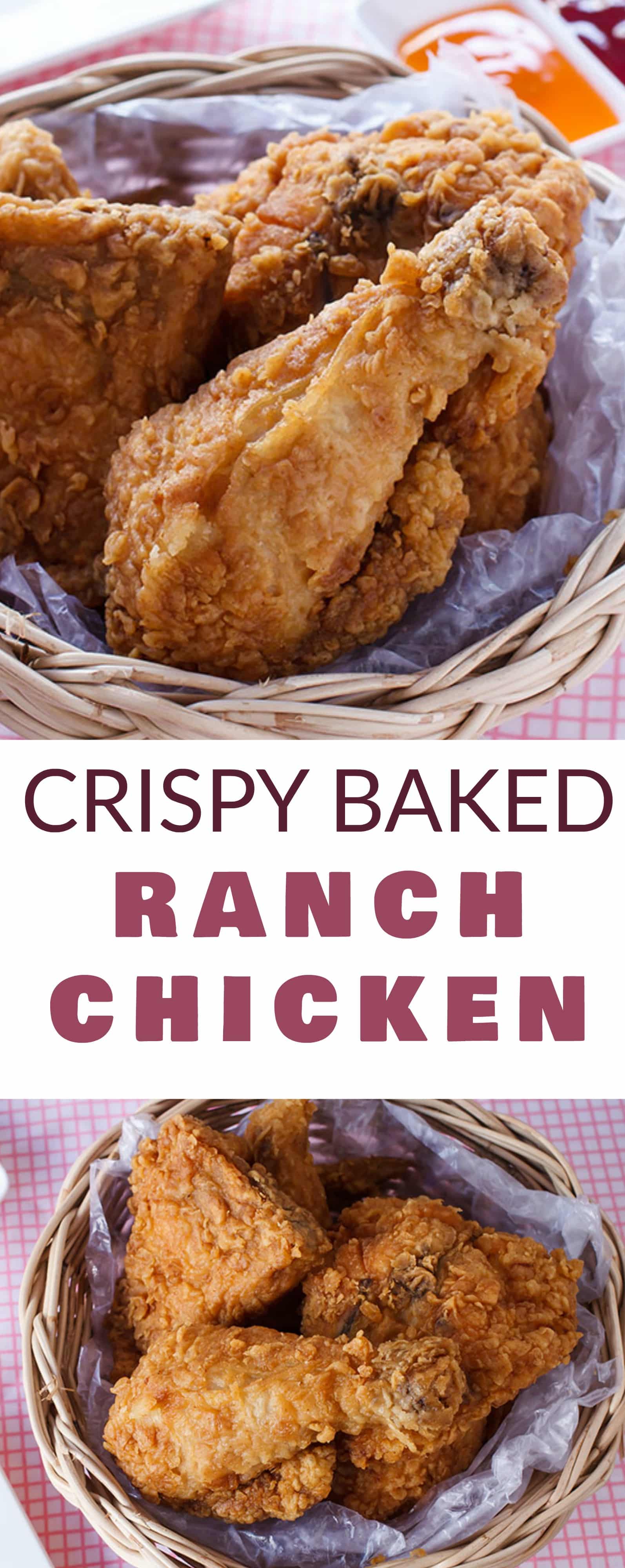 Crispy Baked Ranch Chicken - Brooklyn Farm Girl