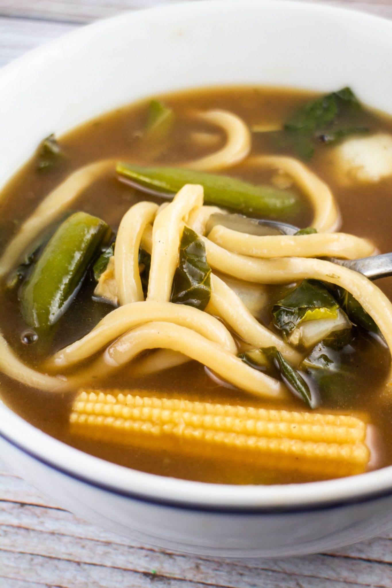 Hot and Sour Udon Noodle Soup - Brooklyn Farm Girl