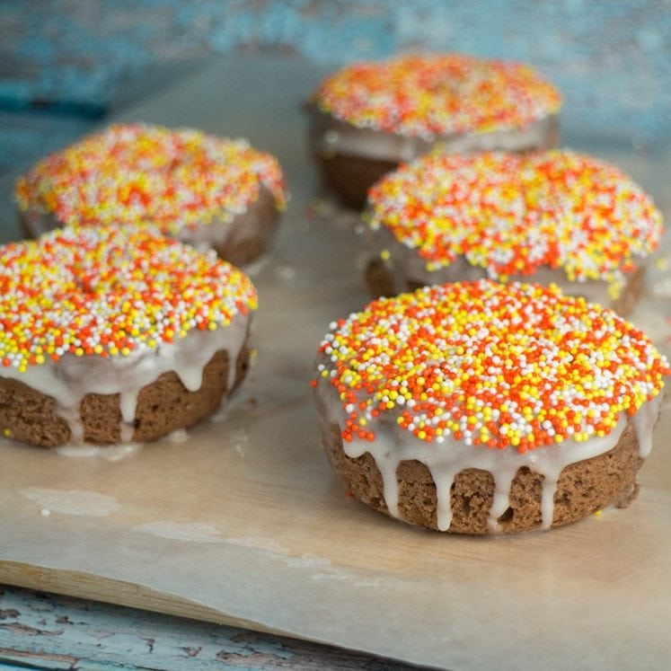 Fudgy Chocolate Donuts With Peanut Butter Frosting Brooklyn Farm Girl