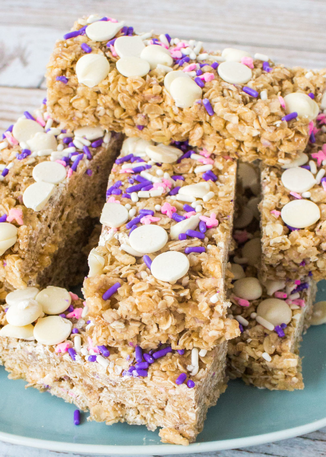 Cake Batter Granola Bars Brooklyn Farm Girl