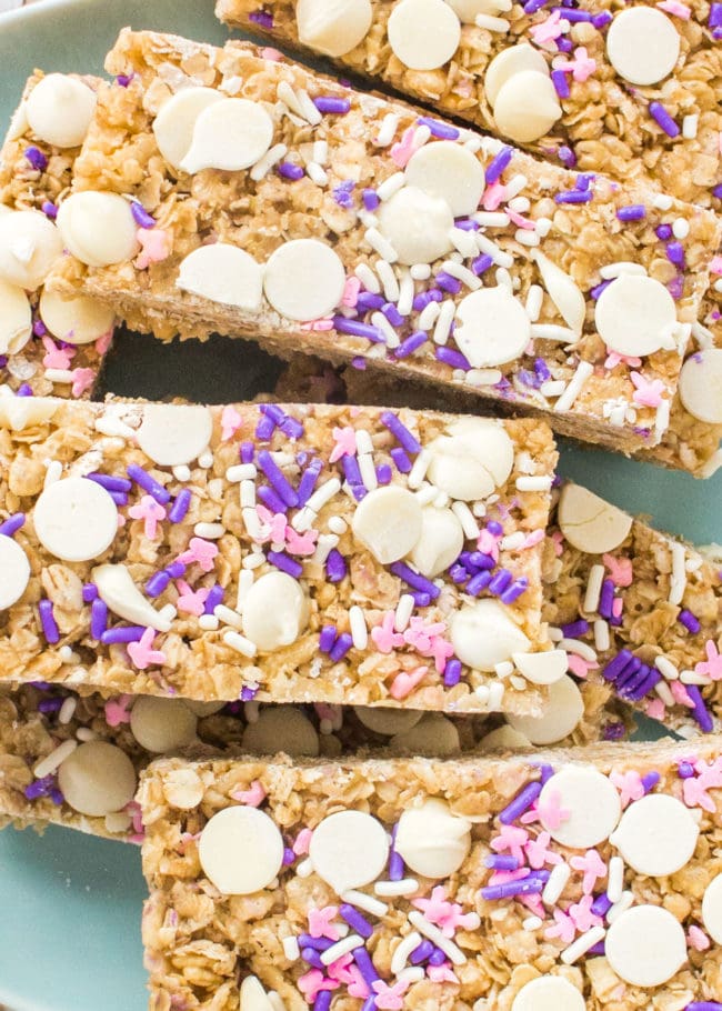 Cake Batter Granola Bars Brooklyn Farm Girl