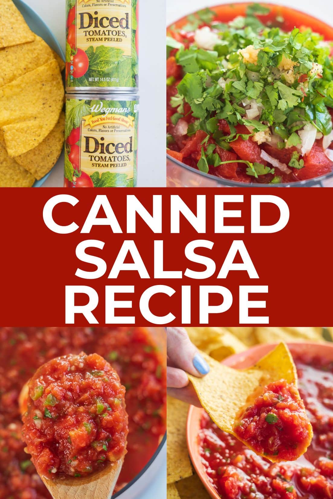 Canned Salsa Easy Recipe Made With Canned Tomatoes