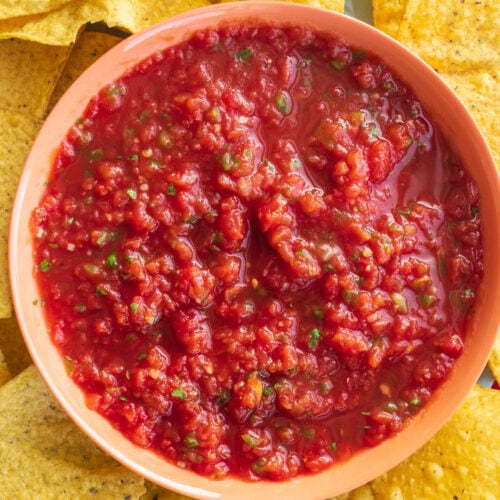 Canned Salsa Easy Recipe Made With Canned Tomatoes