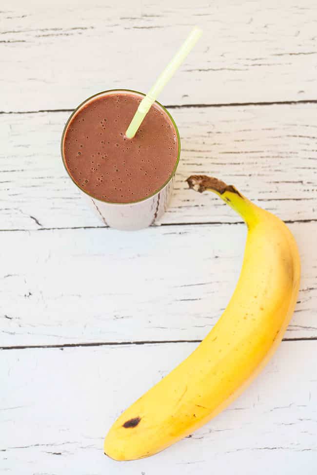 Chocolate Banana Smoothie Brooklyn Farm Girl