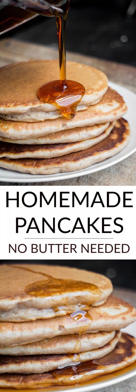 No Butter Homemade Pancakes How to Make Pancakes From Scratch