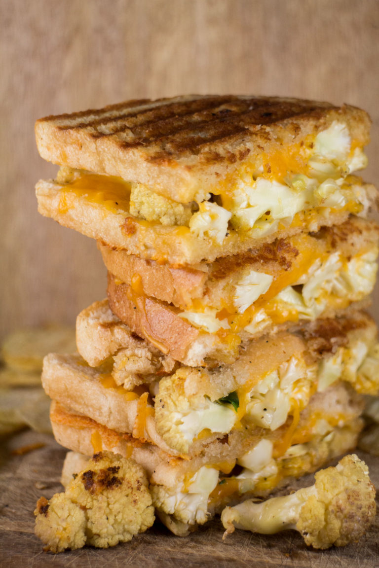 Cauliflower Grilled Cheese Sandwich Brooklyn Farm Girl