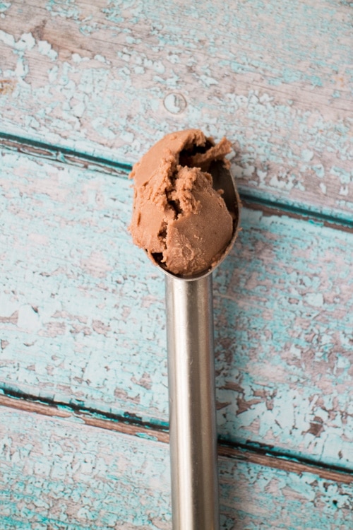 homemade chocolate peanut butter ice cream