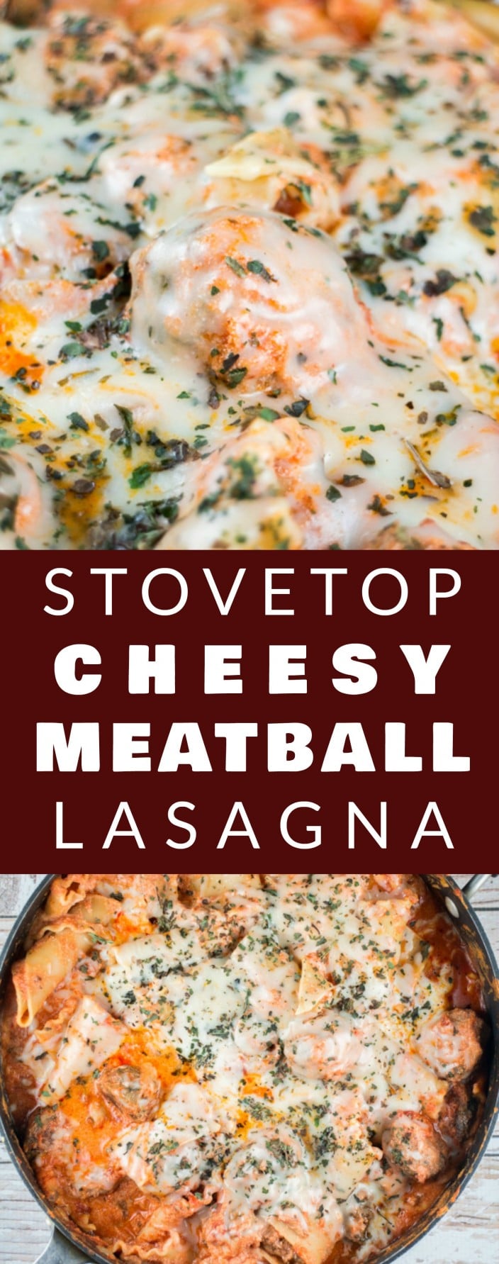 Stovetop Meatball Lasagna - Brooklyn Farm Girl