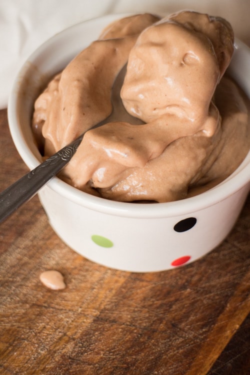 Chocolate Banana Ice Cream (No Ice Cream Maker Needed)