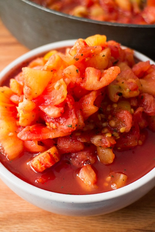 Red Gold Tomatoes and a slow cooker are your best friends this winter