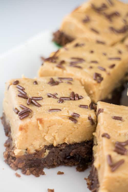 Sorta Healthy Red Bean Brownies with Sinful Peanut Butter F_4