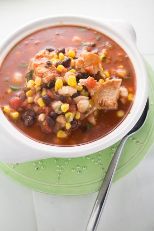 Easy Chicken Tortilla Soup - Creamy Authentic Recipe!