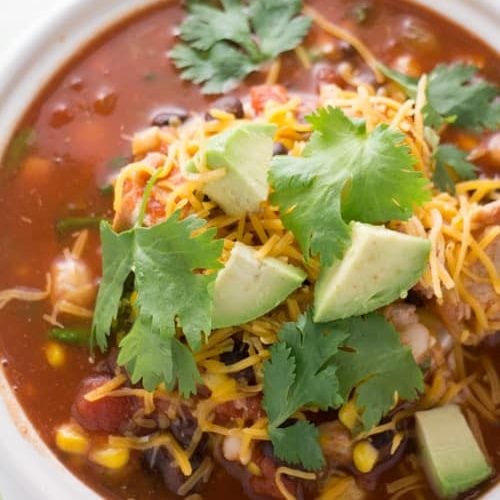 Easy Chicken Tortilla Soup - Creamy Authentic Recipe!