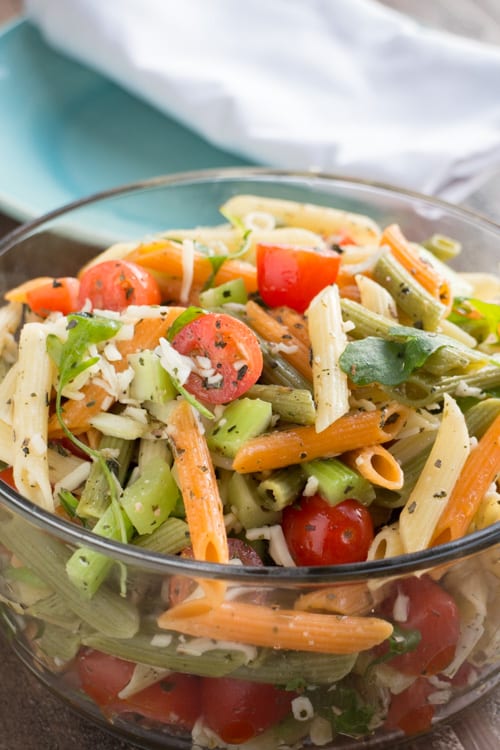 Italian Pasta Salad - Brooklyn Farm Girl