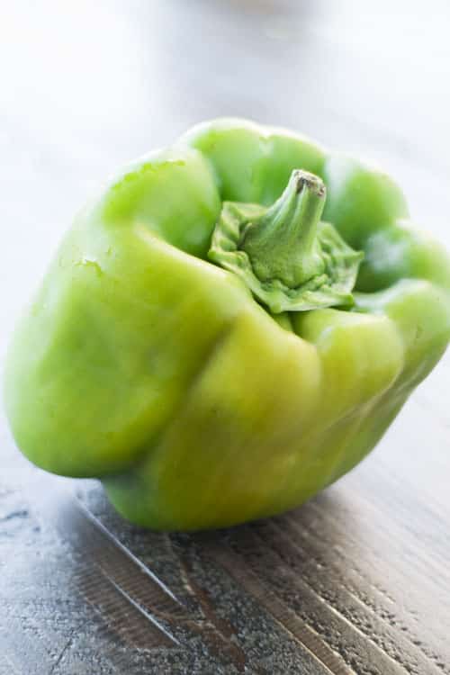 fresh green pepper