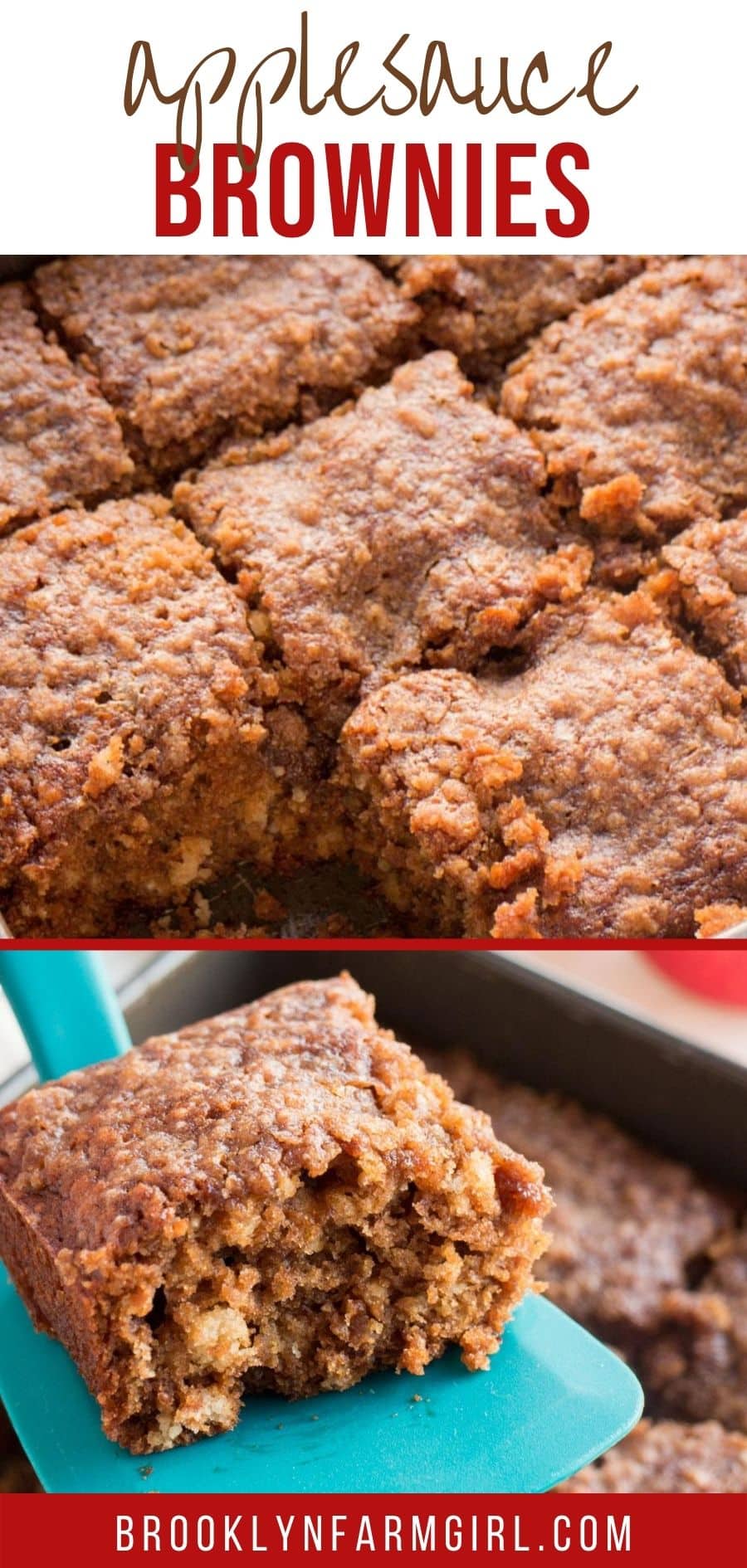 Applesauce Brownie Bars Brooklyn Farm Girl