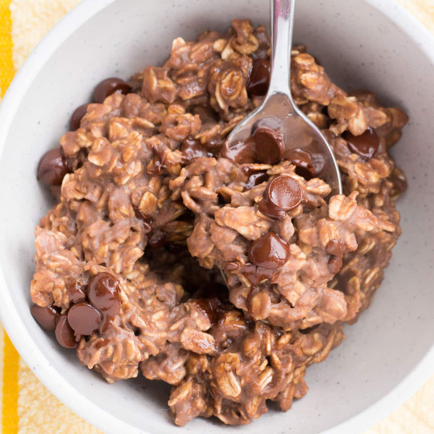 Chocolate Protein Powder Oatmeal Healthy breakfast recipe!