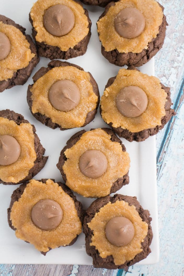 Chocolate Cookies With THE BEST Peanut Butter Frosting Brooklyn Farm Girl
