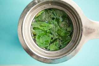 Mint Herbal Tea is great for headaches. It opens up the brain's constricted blood vessels, bringing relief to your pain.