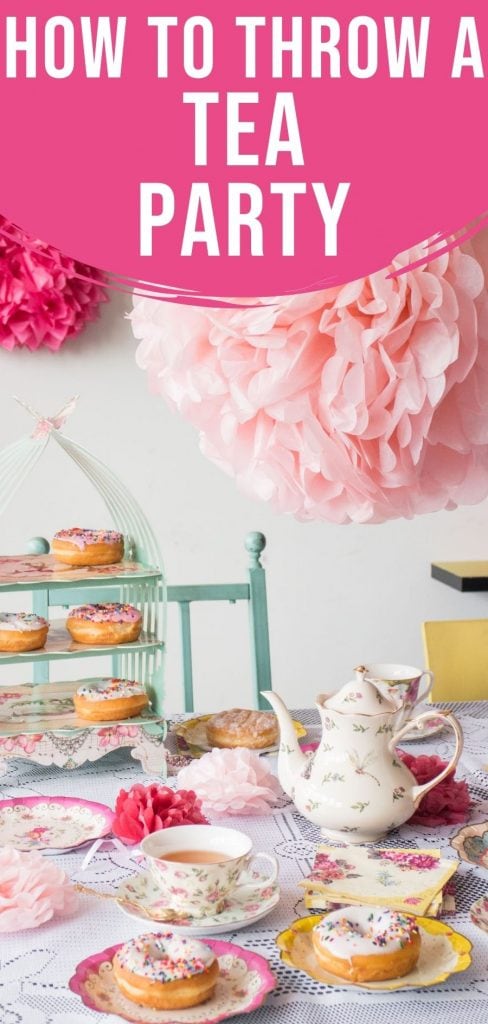 tea party ideas for adults