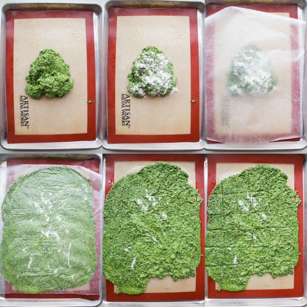 Homemade Kale Crackers Low Carb Crackers Recipe