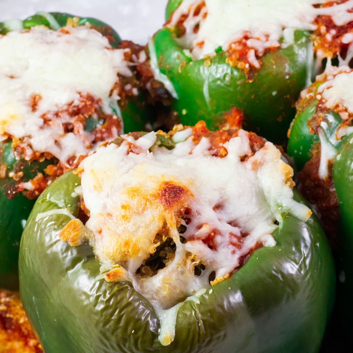 Quinoa Stuffed Peppers Brooklyn Farm Girl