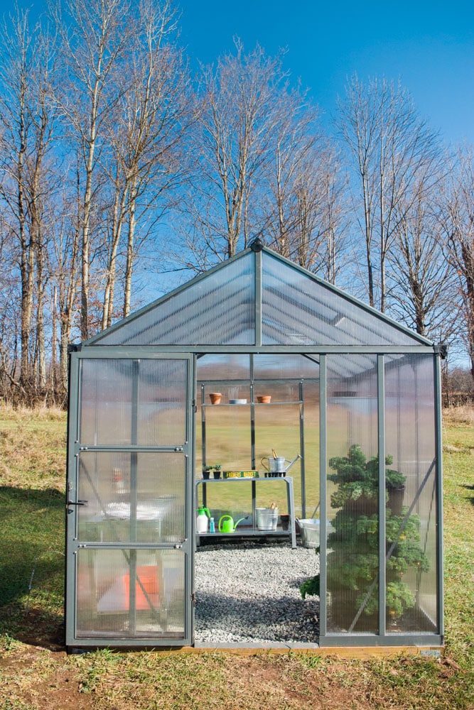 Make gardening season last year round with a greenhouse! Go green and grow your own! 