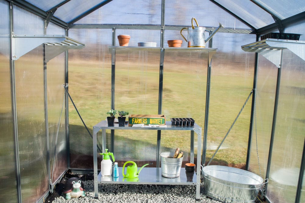 Make gardening season last year round with a greenhouse! Go green and grow your own! 