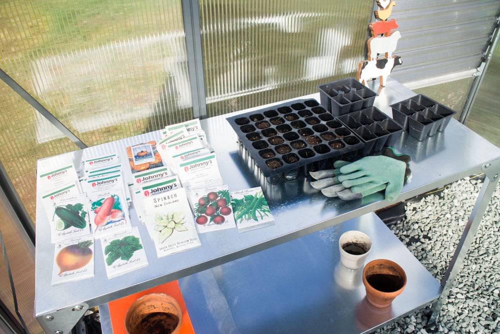 Make gardening season last year round with a greenhouse! Go green and grow your own! 