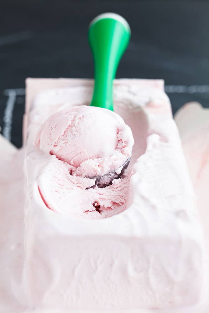 Strawberry Ice Cream With No Eggs Easy Homemade Recipe